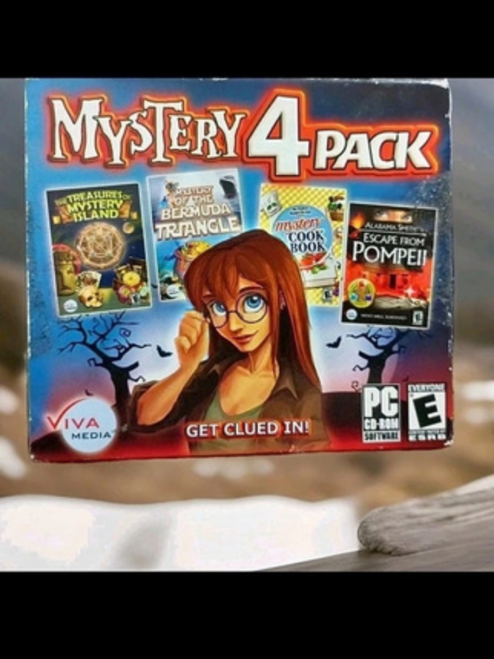 Mystery 4 Pack PC CD-Rom Windows Viva Media Hidden Object Game Compilation
